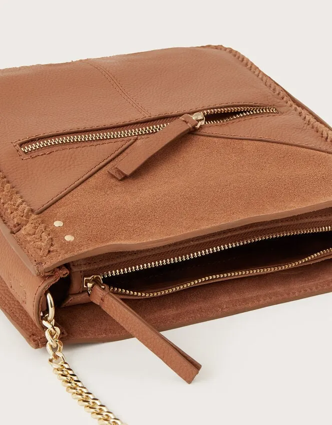 Large Leather CrossBody Bag Women Monsoon Bags and Purses