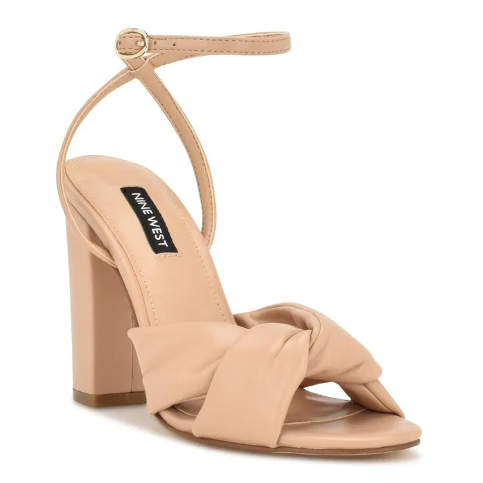 Larisa Heeled Sandals Warm Blush Women Nine West Sandals