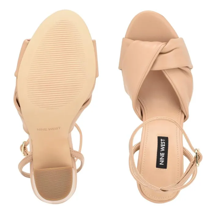 Larisa Heeled Sandals Warm Blush Women Nine West Sandals