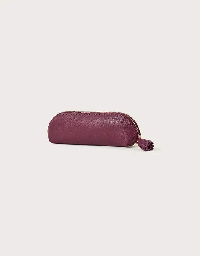Leather Pencil Case Women Monsoon Bags and Purses