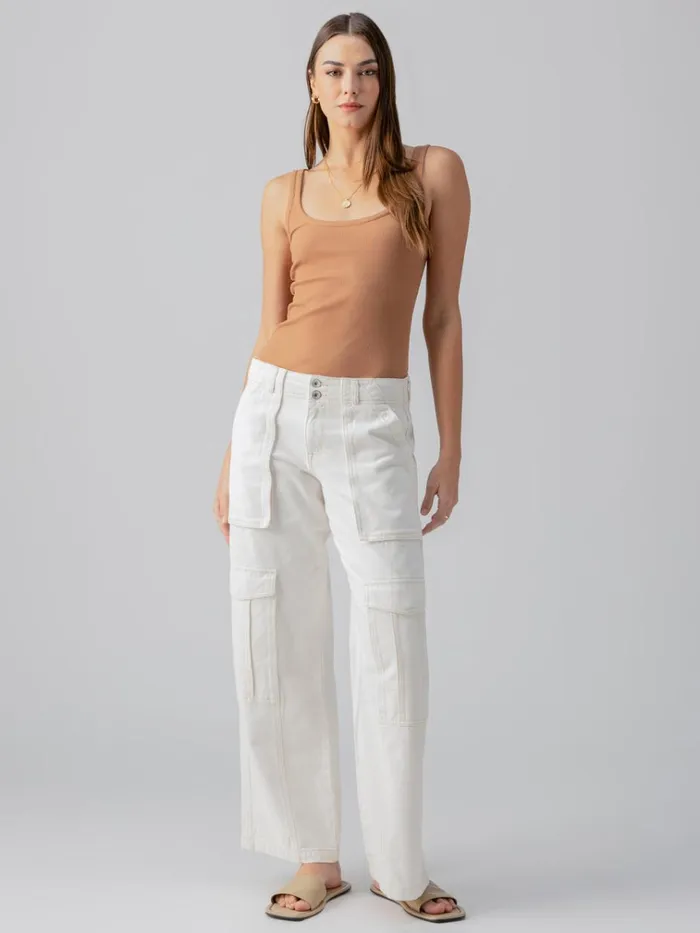 Level Up Standard Rise Denim Cargo Pant Powdered Sugar Women Sanctuary Clothing Denim Level Up Standard Rise Denim Cargo Pant Powdered Sugar Women Sanctuary Clothing Denim