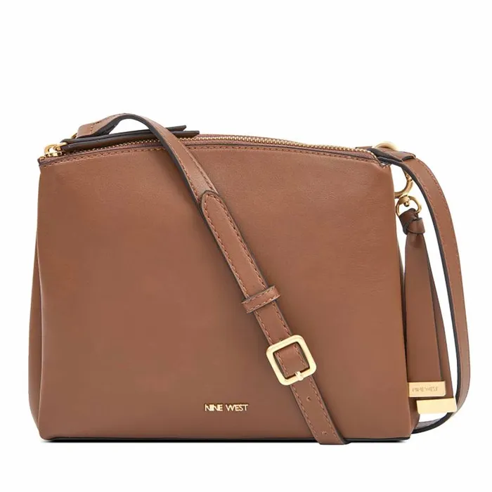 Levona Mini AList Crossbody Cognac WomenMen Nine West Crossbody
