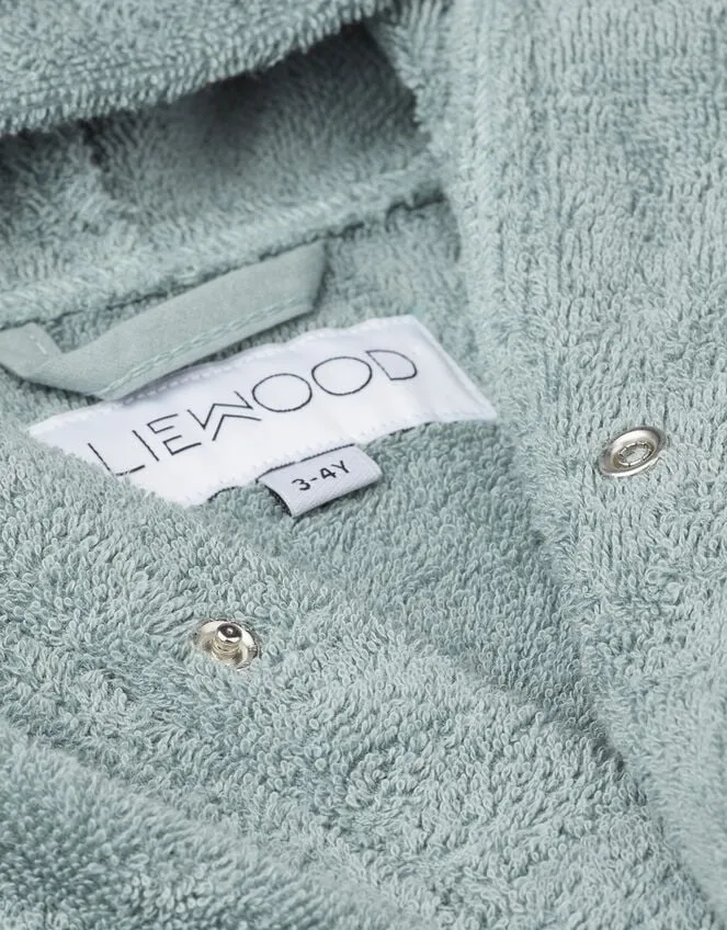 Liewood Lily Rabbit Bathrobe Green Children Monsoon Boys039 Accessories