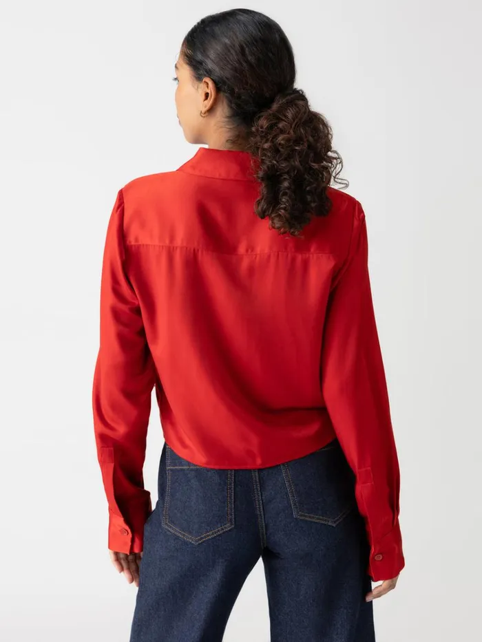 Lifetime Shirt Cherry Red Women Sanctuary Clothing Tees and Tops