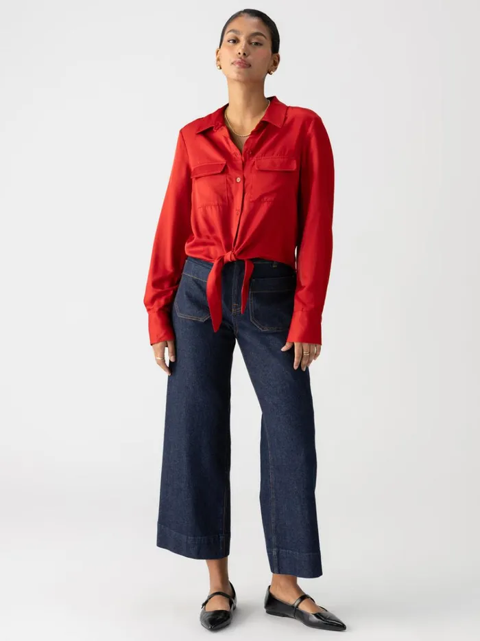 Lifetime Shirt Cherry Red Women Sanctuary Clothing Tees and Tops