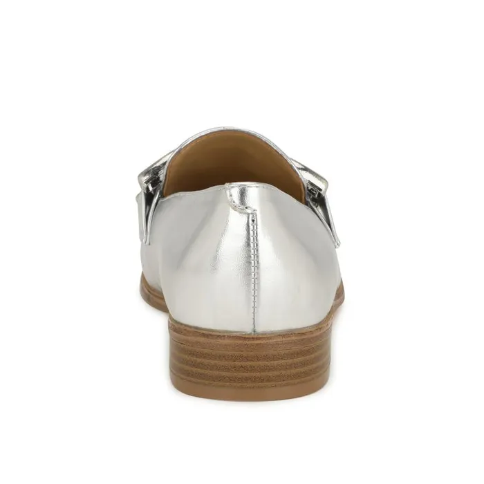 Lilma Casual Loafers Silver Women Nine West Flats and Loafers