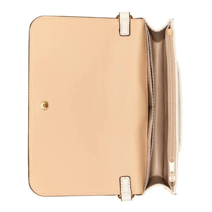 Linnette Phone Wallet Crossbody Beige WomenMen Nine West Crossbody