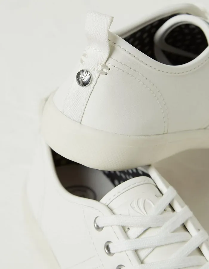 Lola Leather Trainers White Women FatFace Trainers