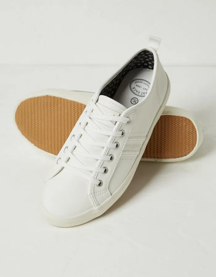 Lola Leather Trainers White Women FatFace Trainers