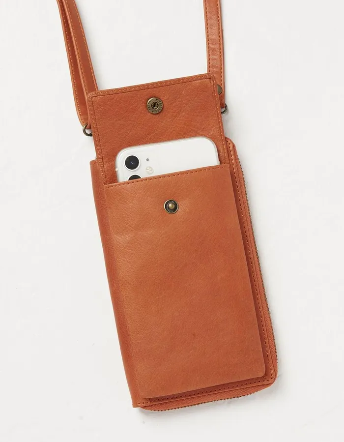 Louisa Phone Purse Orange Women FatFace Bags and Purses