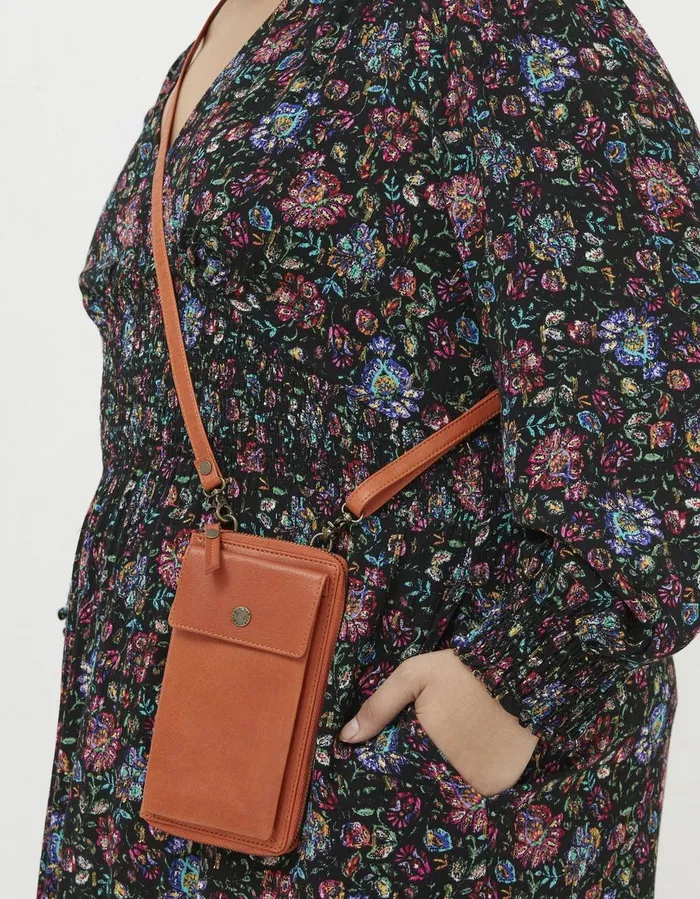 Louisa Phone Purse Orange Women FatFace Bags and Purses
