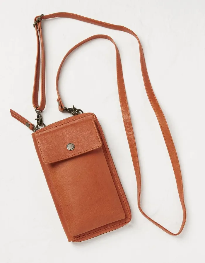 Louisa Phone Purse Orange Women FatFace Bags and Purses
