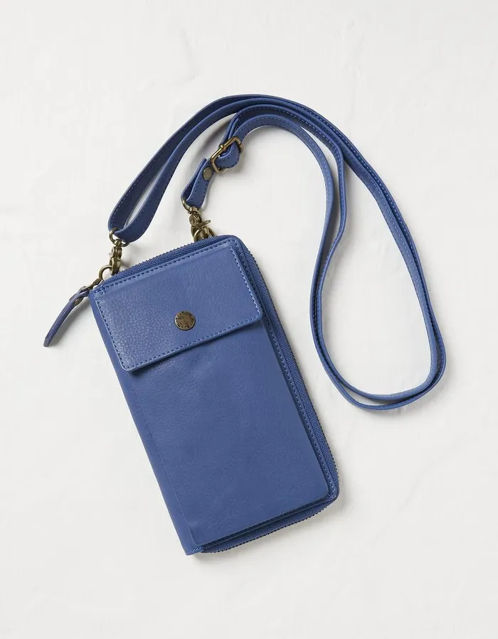 Louisa Purse Phone Bag Blue Women FatFace Bags and Purses