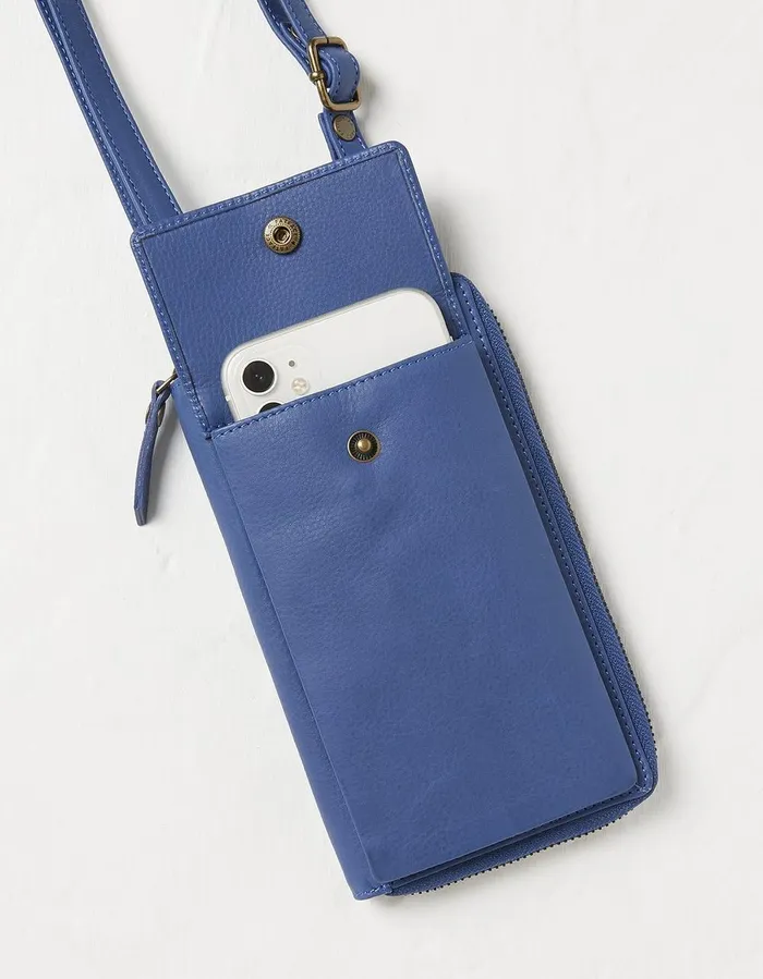 Louisa Purse Phone Bag Blue Women FatFace Bags and Purses