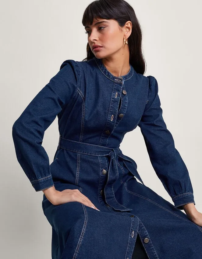 Lulu Denim Dress Blue Women Monsoon Dresses