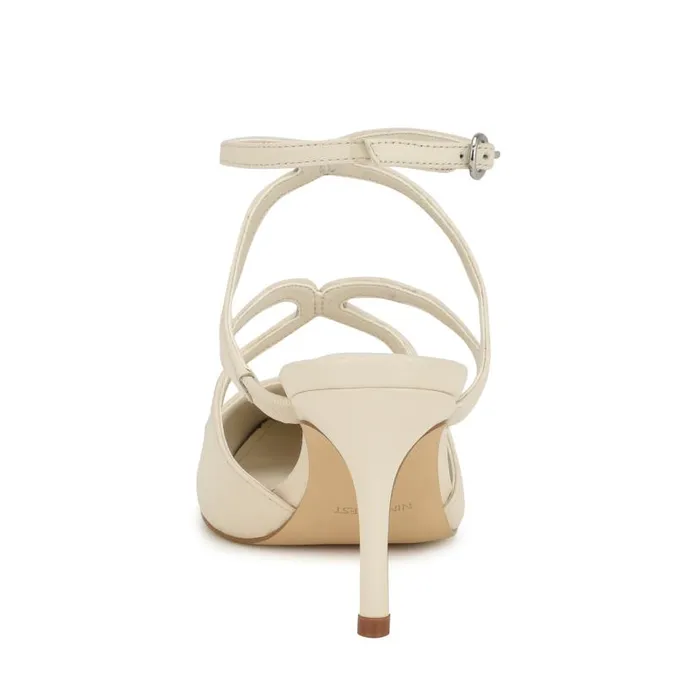 Maes Dress Pumps Ivory Leather Women Nine West Heels