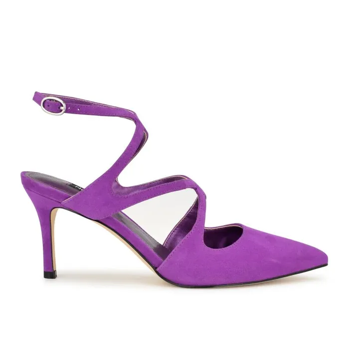 Maes Dress Pumps Purple Women Nine West Heels