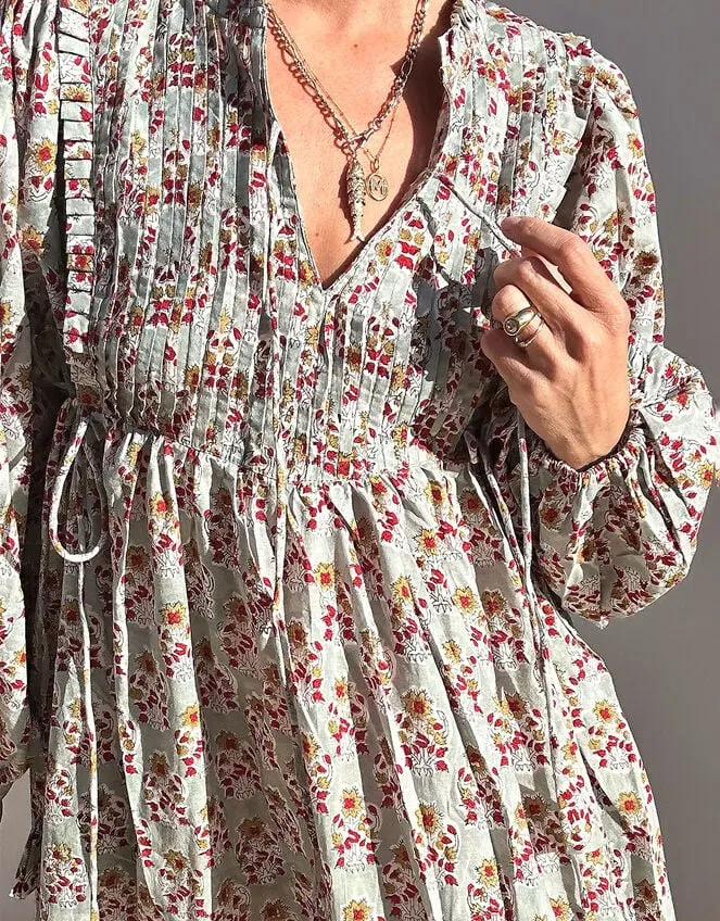 Maison M Autumn Dress Grey Women Monsoon Dresses