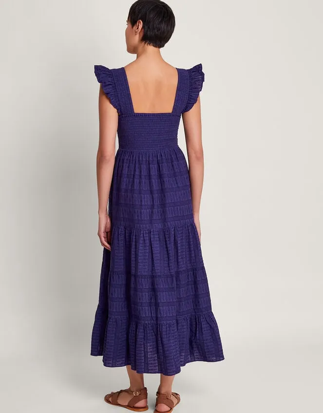 Malia Embroidered Dress Blue Women Monsoon Dresses
