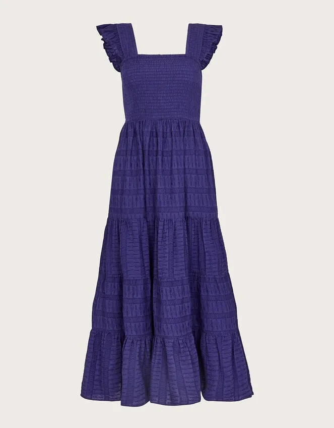 Malia Embroidered Dress Blue Women Monsoon Dresses
