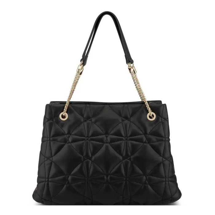 Mariam Quilted Shopper Black WomenMen Nine West Totes and Backpacks