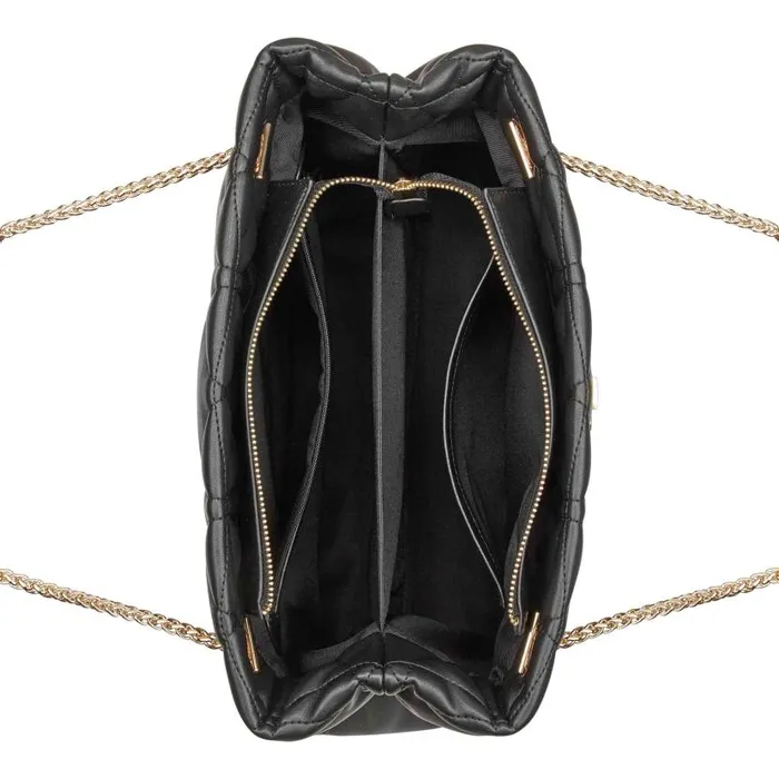 Mariam Quilted Shopper Black WomenMen Nine West Totes and Backpacks