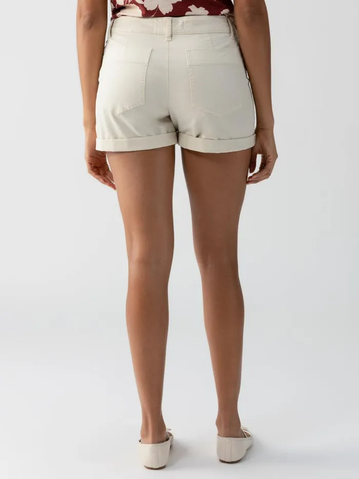 Marine Rolled Standard Rise Short Birch Women Sanctuary Clothing Shorts