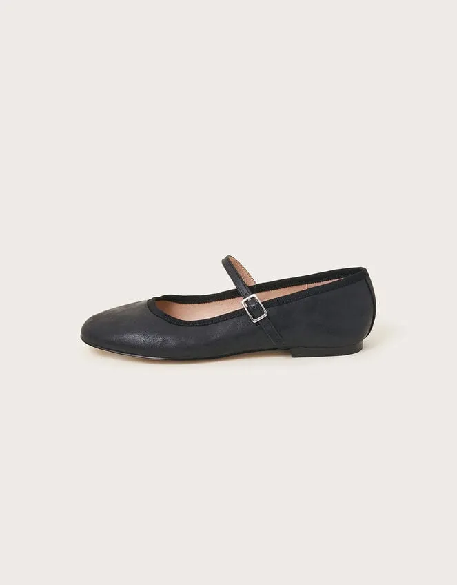 Mary Jane Flats Black Women Monsoon Sandals