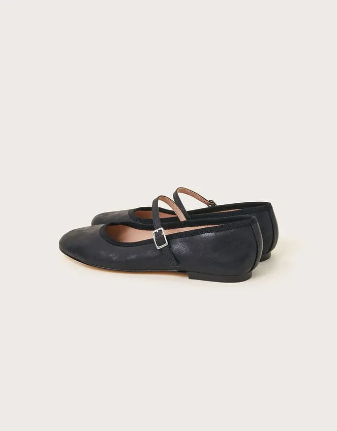 Mary Jane Flats Black Women Monsoon Sandals