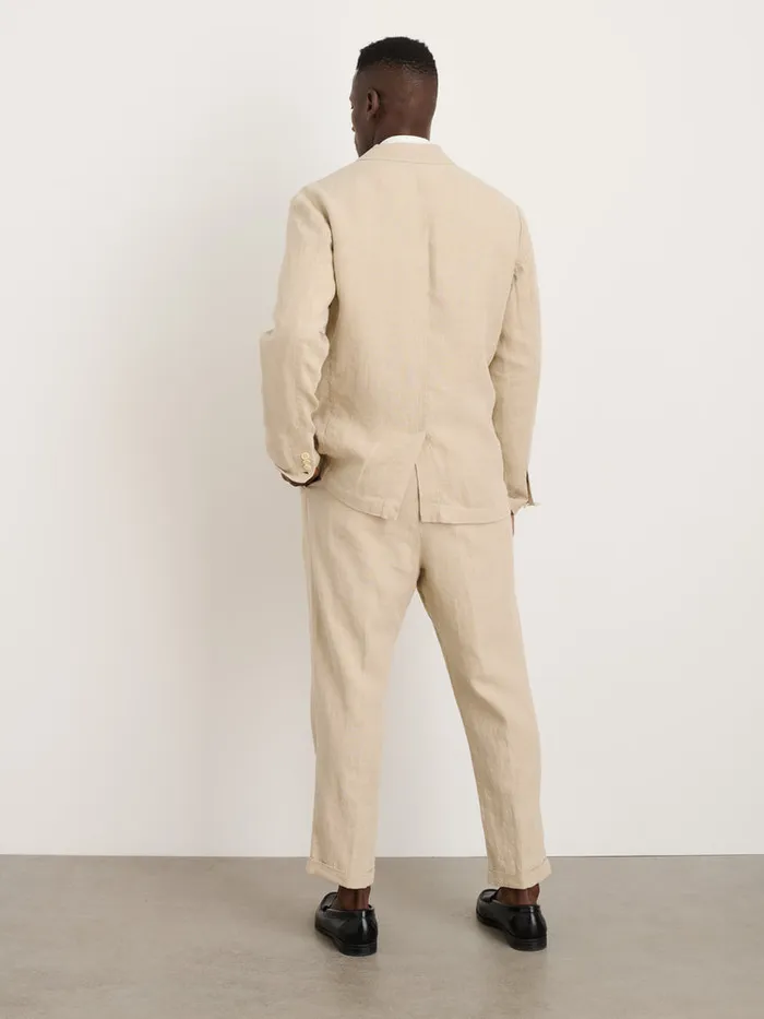 Men Alex Mill Jackets Coats Mercer Blazer In Flax Linen Flax