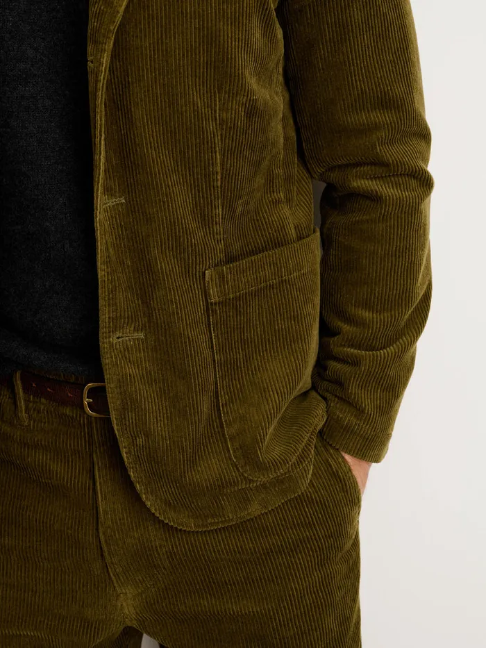 Men Alex Mill Jackets Coats Mill Blazer In Corduroy Dark Olive Men Alex Mill Jackets Coats Mill Blazer In Corduroy Dark Olive