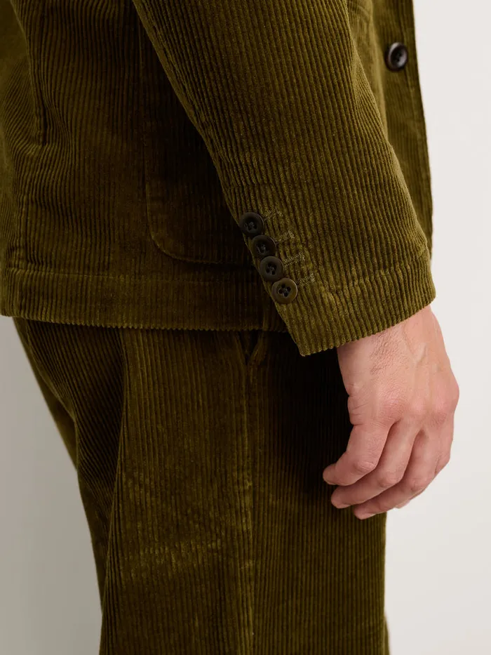 Men Alex Mill Jackets Coats Mill Blazer In Corduroy Dark Olive Men Alex Mill Jackets Coats Mill Blazer In Corduroy Dark Olive