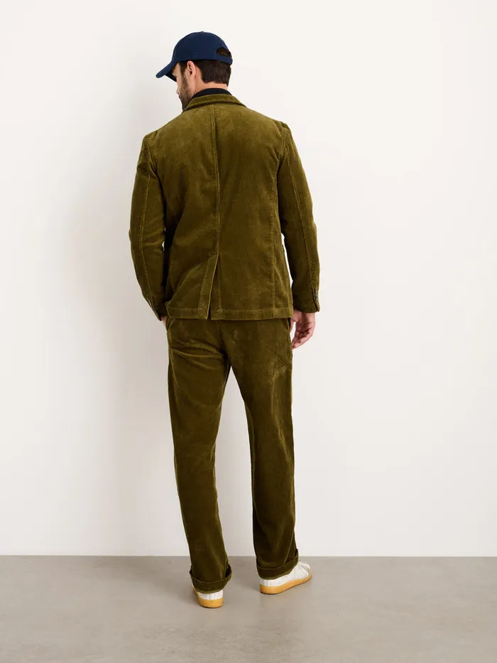 Men Alex Mill Jackets Coats Mill Blazer In Corduroy Dark Olive Men Alex Mill Jackets Coats Mill Blazer In Corduroy Dark Olive