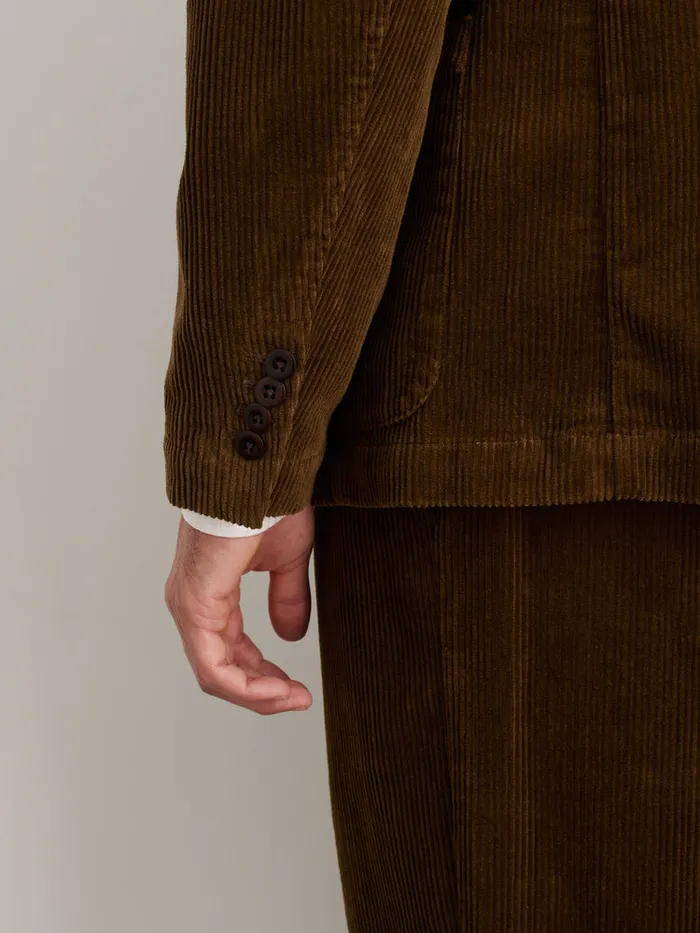 Men Alex Mill Jackets Coats Mill Blazer In Corduroy Saddle