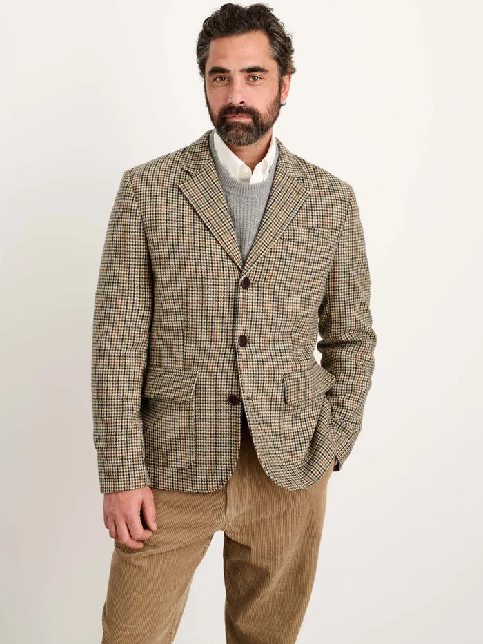 Men Alex Mill Jackets Coats Mill Blazer In Houndstooth Tweed