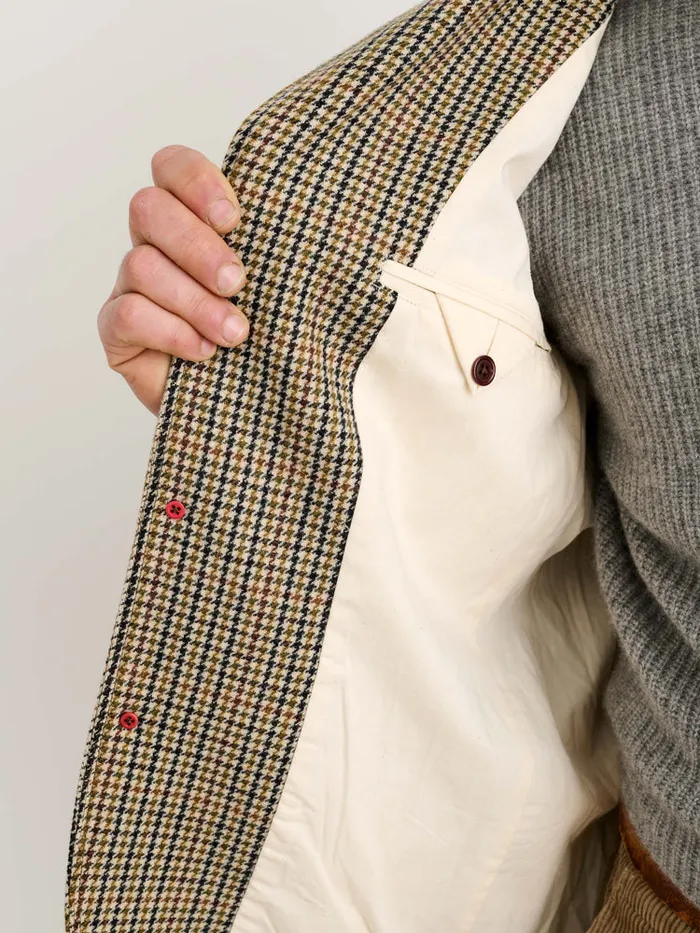 Men Alex Mill Jackets Coats Mill Blazer In Houndstooth Tweed