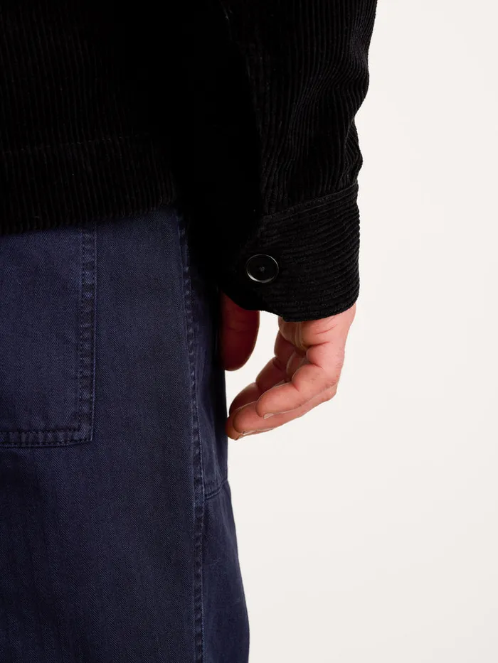 Men Alex Mill Jackets Coats Work Jacket In Wide Wale Corduroy Black