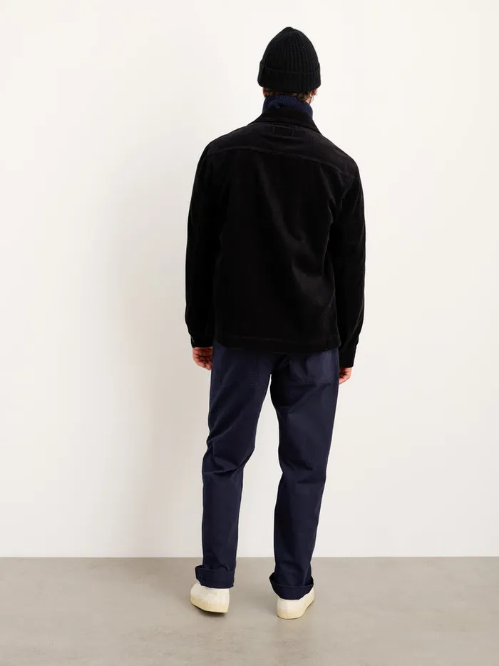 Men Alex Mill Jackets Coats Work Jacket In Wide Wale Corduroy Black