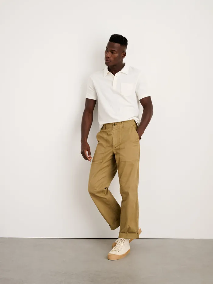 Men Alex Mill Pants Field Chino Khaki