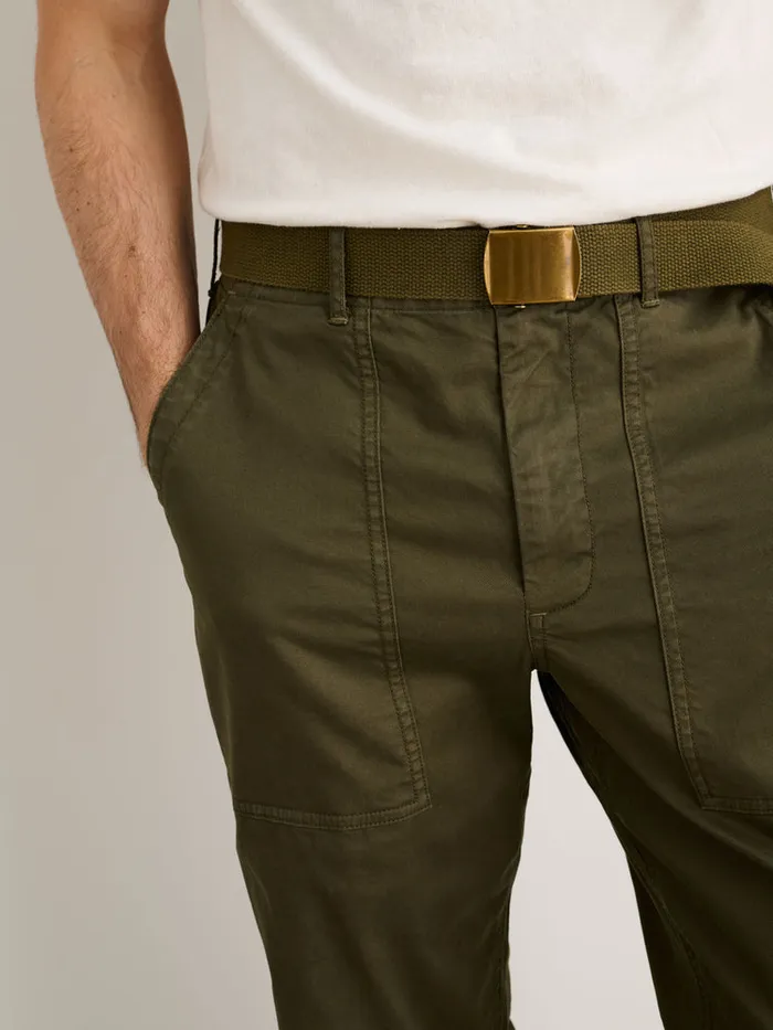 Men Alex Mill Pants Field Chino Military Olive