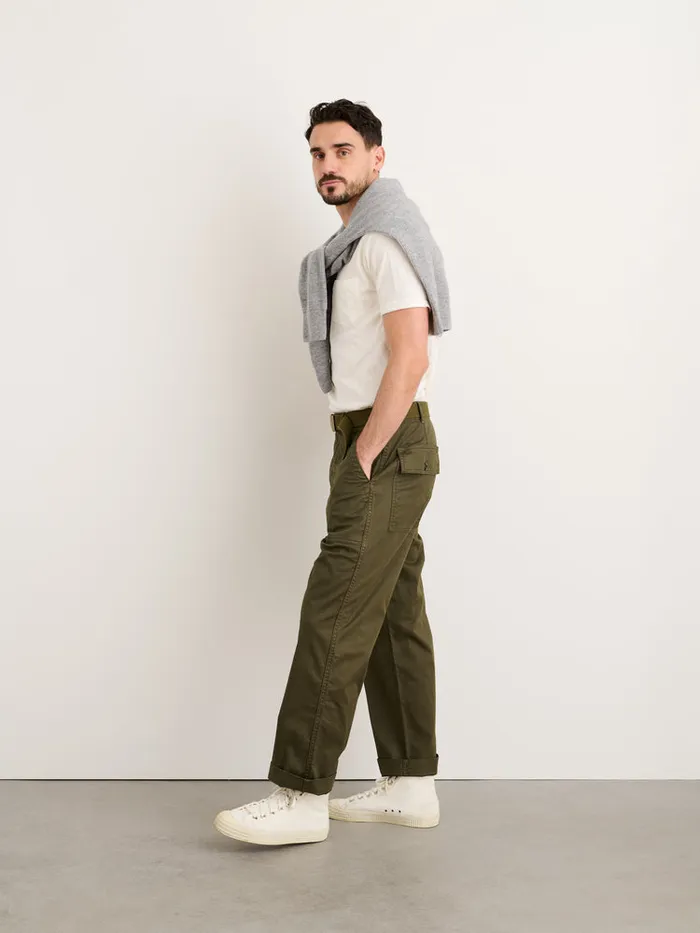 Men Alex Mill Pants Field Chino Military Olive
