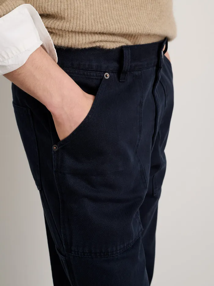 Men Alex Mill Pants Painter Pant In Recycled Denim Dark Navy