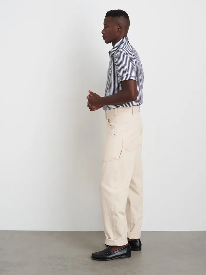 Men Alex Mill Pants Painter Pant In Recycled Denim Natural