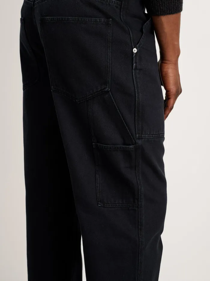 Men Alex Mill Pants Painter Pant In Recycled Denim Washed Black