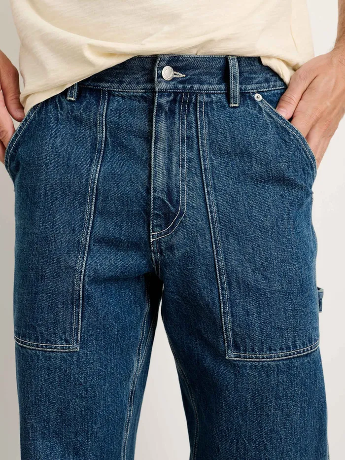 Men Alex Mill Pants Painter Pant In Vintage Wash Denim Medium Vintage Wash
