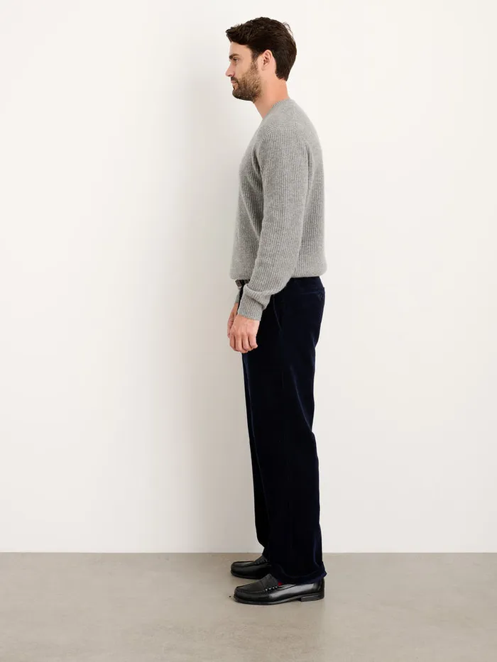 Men Alex Mill Pants Straight Leg Pant In Corduroy Long Inseam Dark Navy