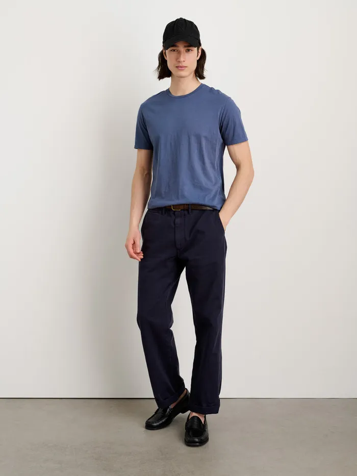 Men Alex Mill Pants Straight Leg Pant In Vintage Washed Chino Long Inseam Dark Navy Men Alex Mill Pants Straight Leg Pant In Vintage Washed Chino Long Inseam Dark Navy