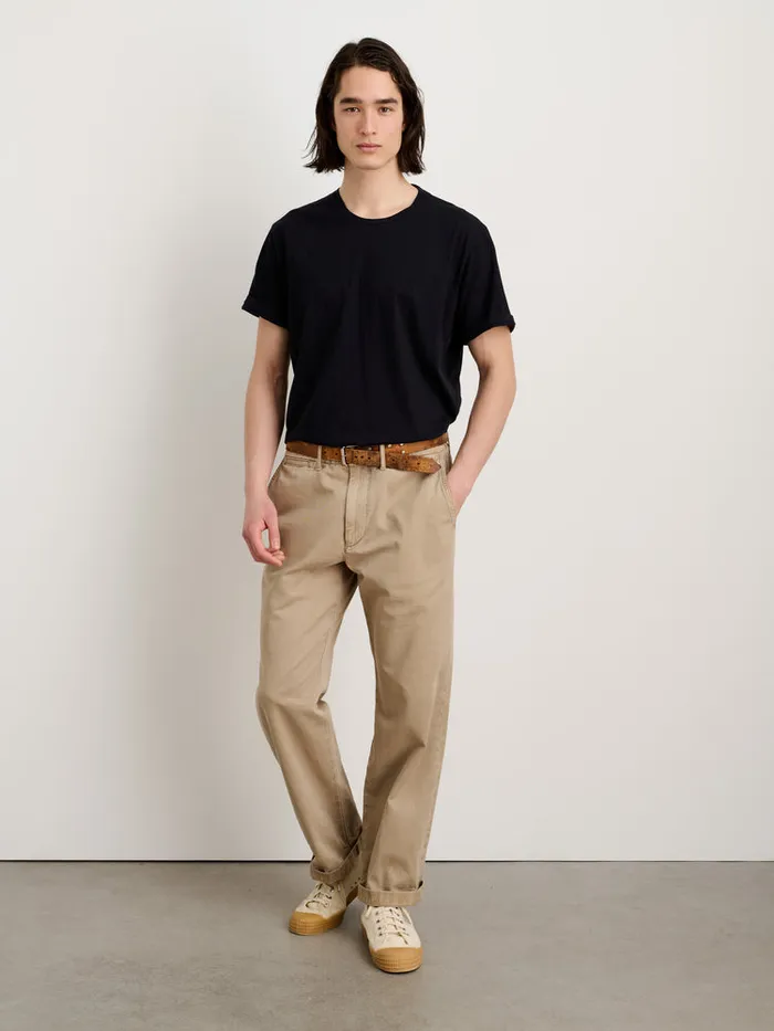 Men Alex Mill Pants Straight Leg Pant In Vintage Washed Chino Long Inseam Faded Khaki Men Alex Mill Pants Straight Leg Pant In Vintage Washed Chino Long Inseam Faded Khaki
