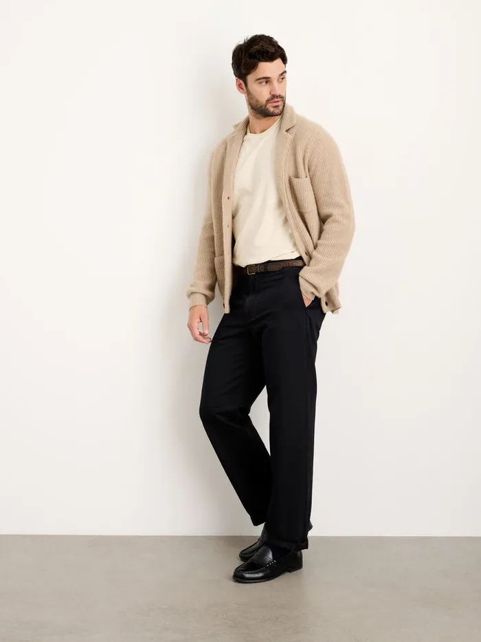 Men Alex Mill Pants Straight Leg Pant In Vintage Washed Chino Long Inseam Washed Black