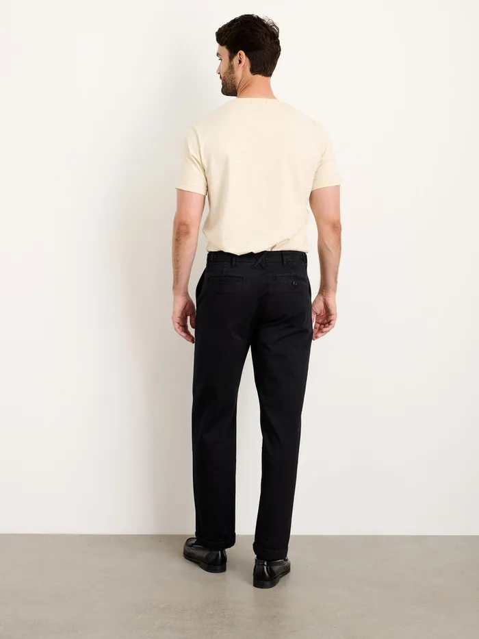 Men Alex Mill Pants Straight Leg Pant In Vintage Washed Chino Long Inseam Washed Black